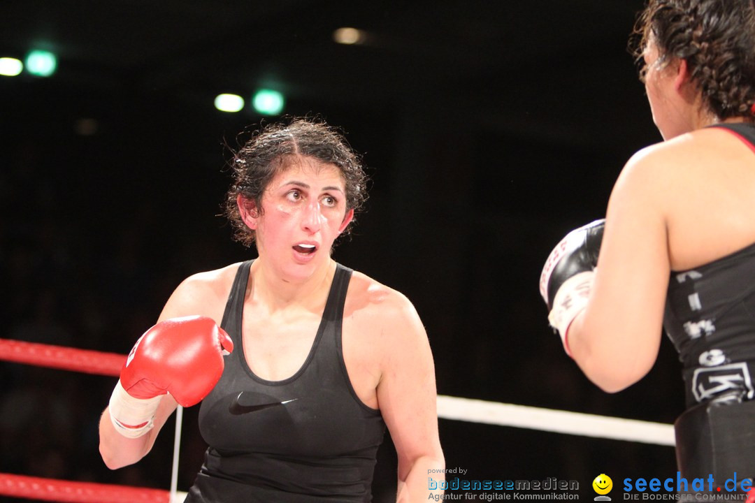 Rola El-Halabi vs. Victoria Cisneros: WM Boxkampf: Ulm, 10.05.2014