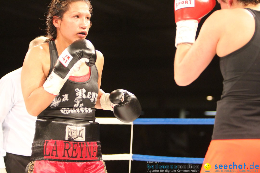 Rola El-Halabi vs. Victoria Cisneros: WM Boxkampf: Ulm, 10.05.2014