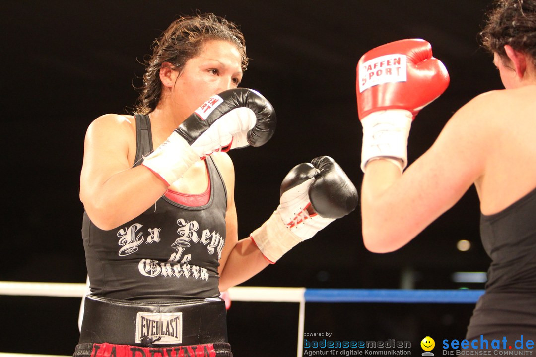 Rola El-Halabi vs. Victoria Cisneros: WM Boxkampf: Ulm, 10.05.2014