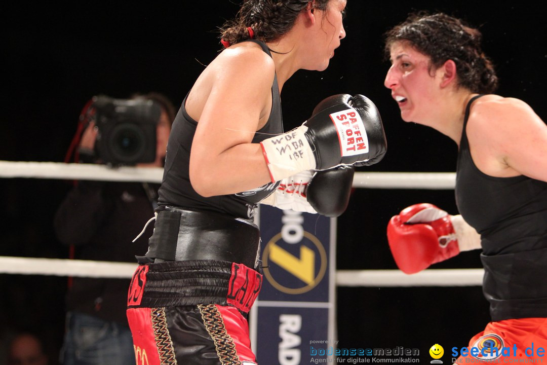 Rola El-Halabi vs. Victoria Cisneros: WM Boxkampf: Ulm, 10.05.2014