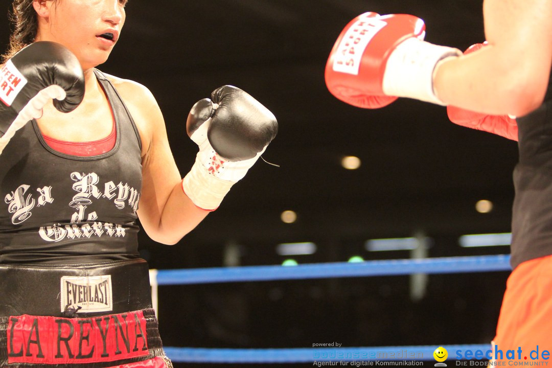 Rola El-Halabi vs. Victoria Cisneros: WM Boxkampf: Ulm, 10.05.2014