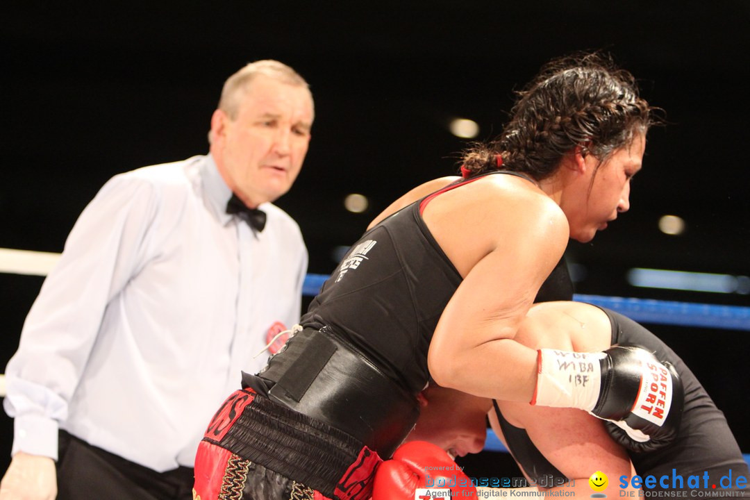 Rola El-Halabi vs. Victoria Cisneros: WM Boxkampf: Ulm, 10.05.2014