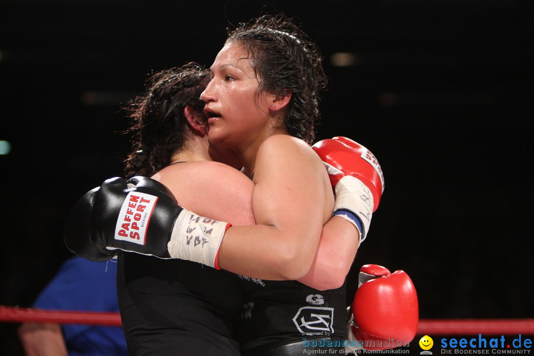 Rola El-Halabi vs. Victoria Cisneros: WM Boxkampf: Ulm, 10.05.2014