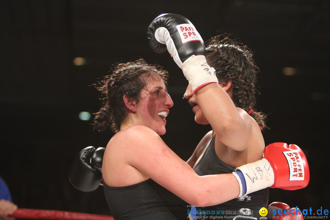 Rola El-Halabi vs. Victoria Cisneros: WM Boxkampf: Ulm, 10.05.2014