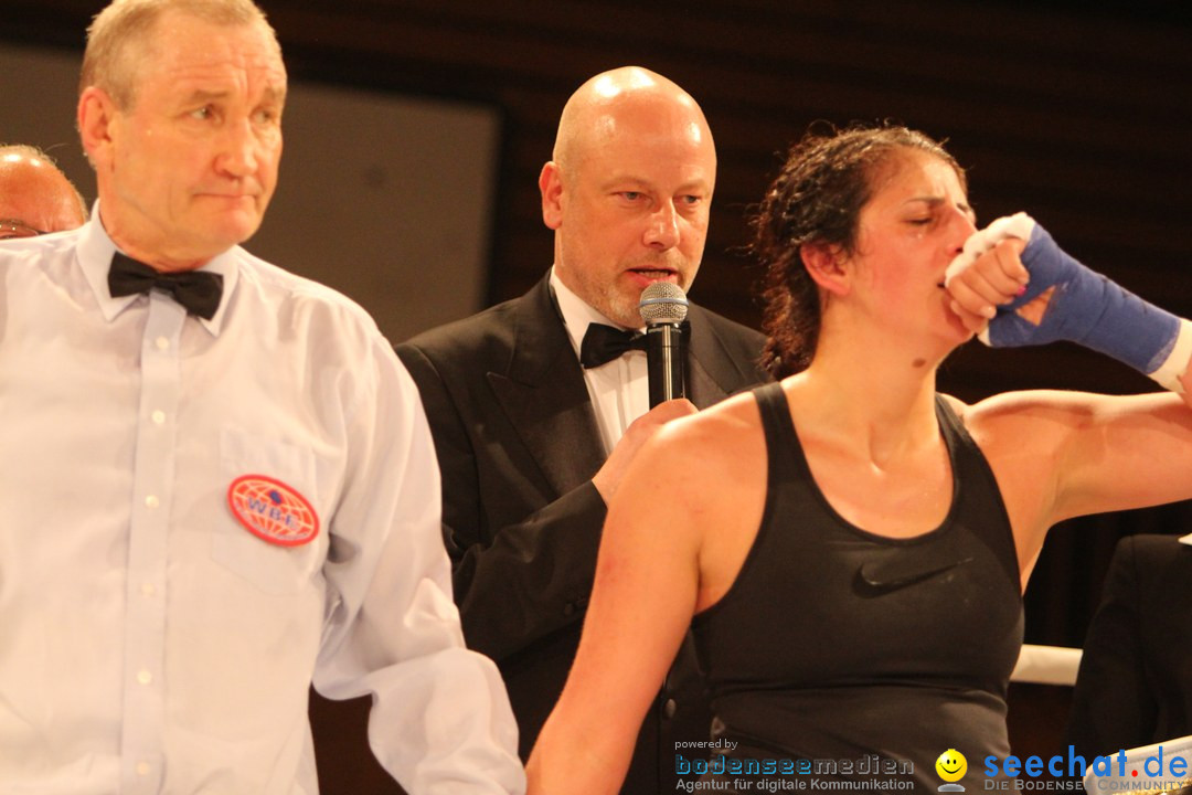 Rola El-Halabi vs. Victoria Cisneros: WM Boxkampf: Ulm, 10.05.2014