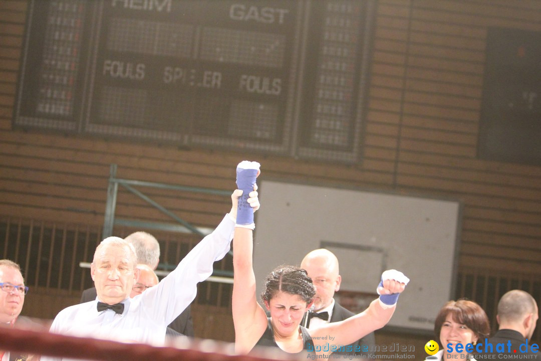 Rola El-Halabi vs. Victoria Cisneros: WM Boxkampf: Ulm, 10.05.2014