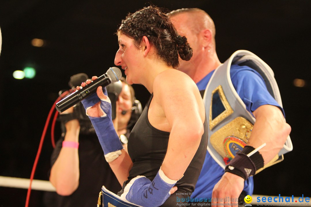 Rola El-Halabi vs. Victoria Cisneros: WM Boxkampf: Ulm, 10.05.2014