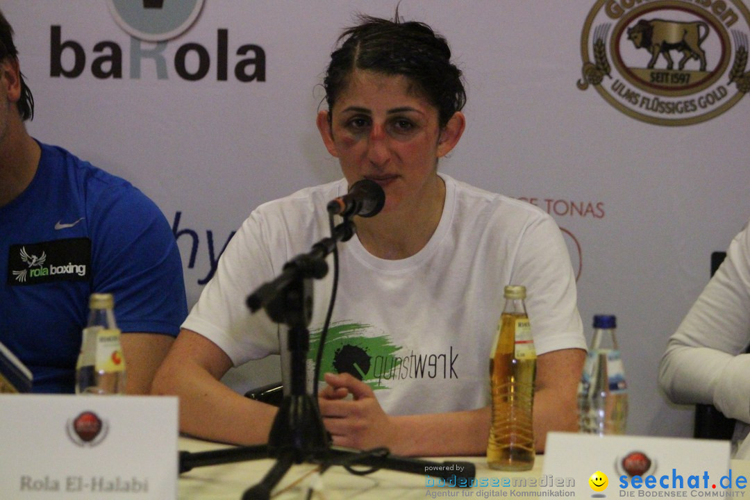 Rola El-Halabi vs. Victoria Cisneros: WM Boxkampf: Ulm, 10.05.2014