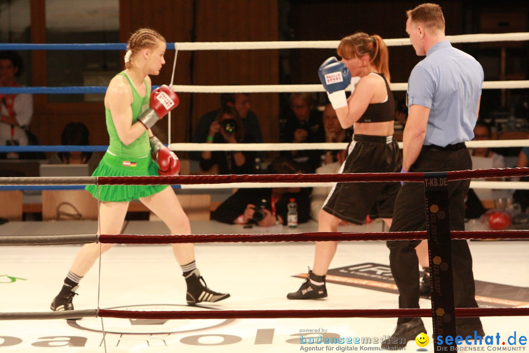 Rola El-Halabi vs. Victoria Cisneros: WM Boxkampf: Ulm, 10.05.2014