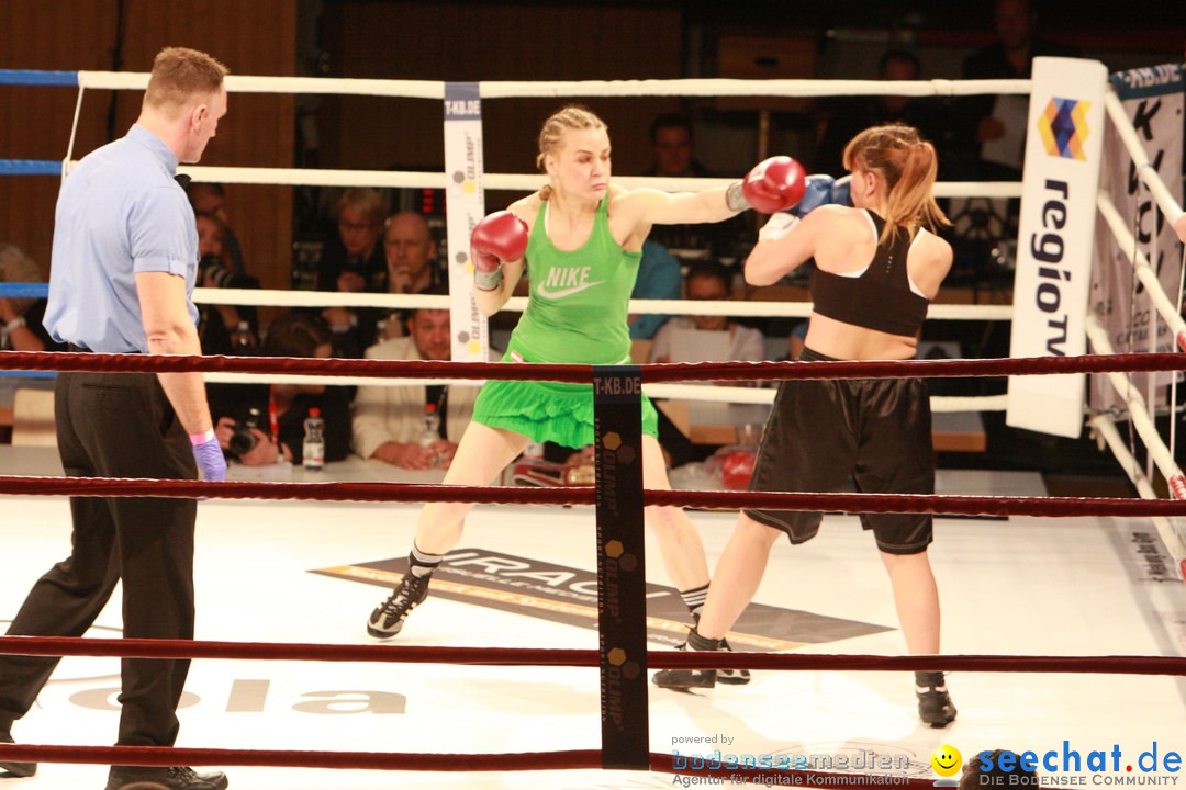 Rola El-Halabi vs. Victoria Cisneros: WM Boxkampf: Ulm, 10.05.2014