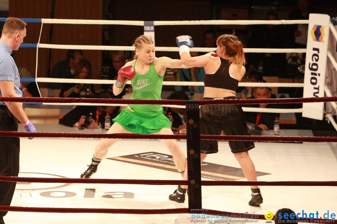 Rola El-Halabi vs. Victoria Cisneros: WM Boxkampf: Ulm, 10.05.2014