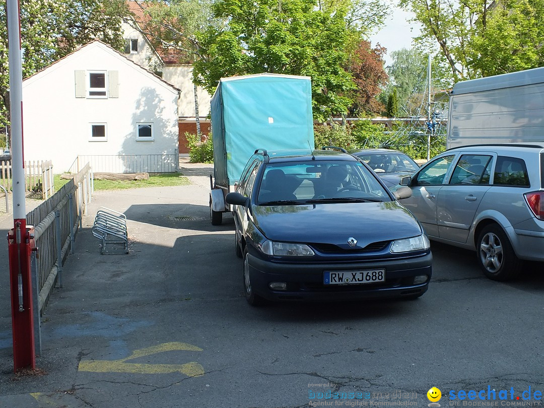 Flohmarkt in der Altstadt - Riedlingen am Bodensee, 17.05.2014