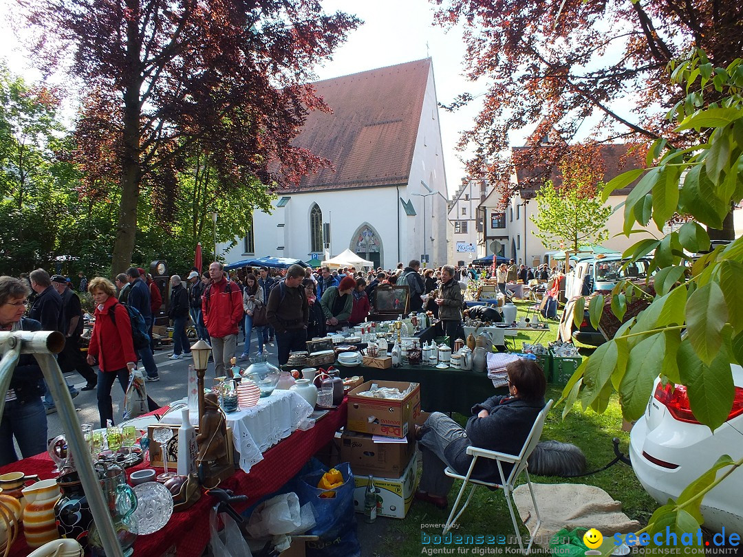 Flohmarkt in der Altstadt - Riedlingen am Bodensee, 17.05.2014