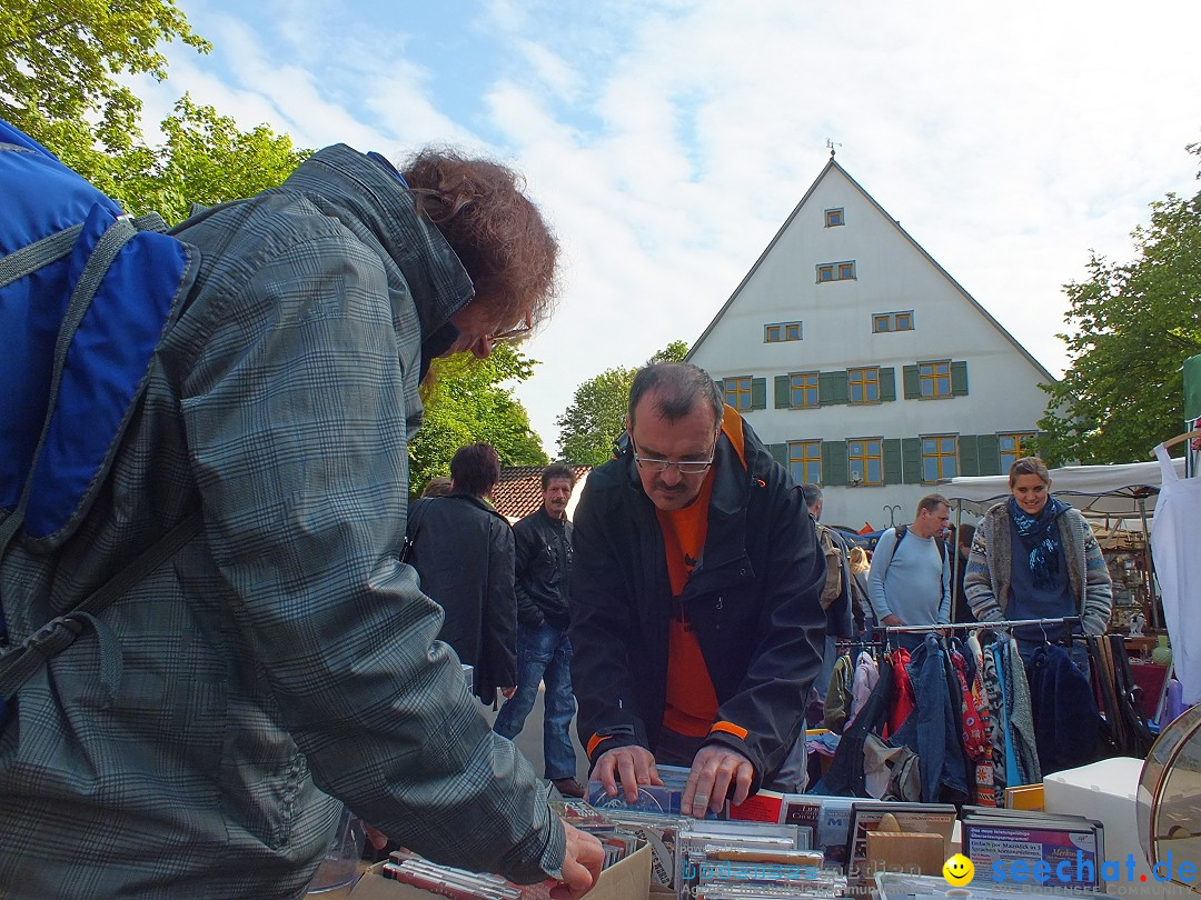 Flohmarkt in der Altstadt - Riedlingen am Bodensee, 17.05.2014