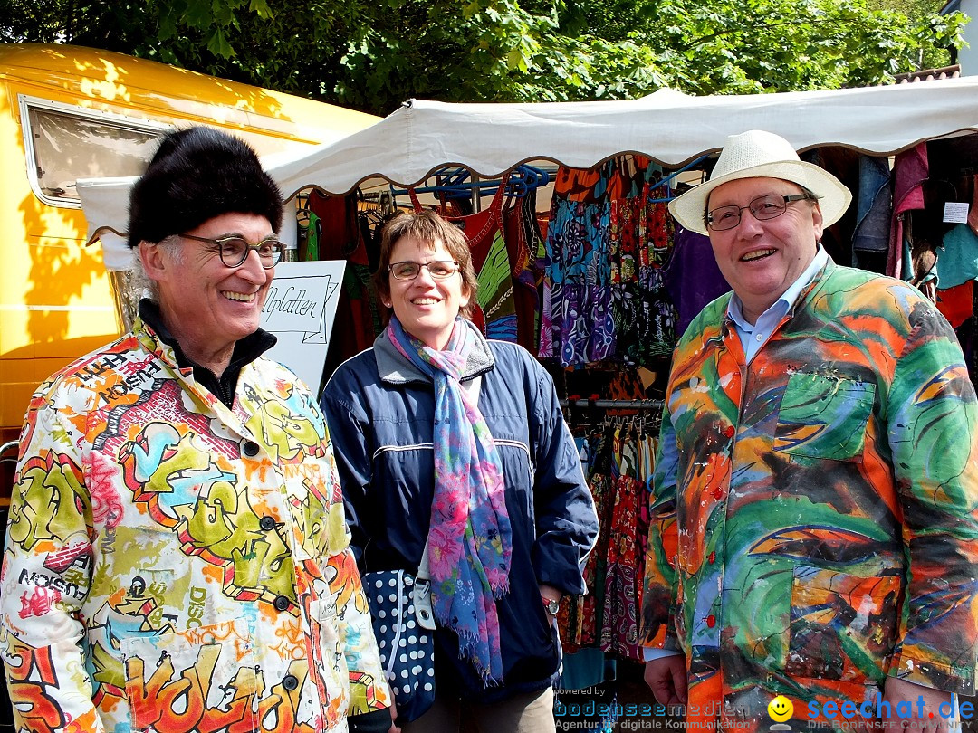 Flohmarkt in der Altstadt - Riedlingen am Bodensee, 17.05.2014