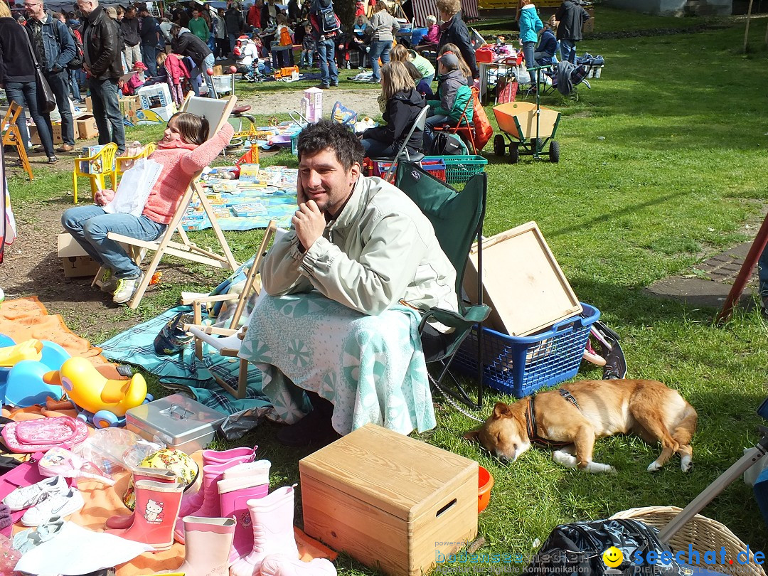 Flohmarkt in der Altstadt - Riedlingen am Bodensee, 17.05.2014