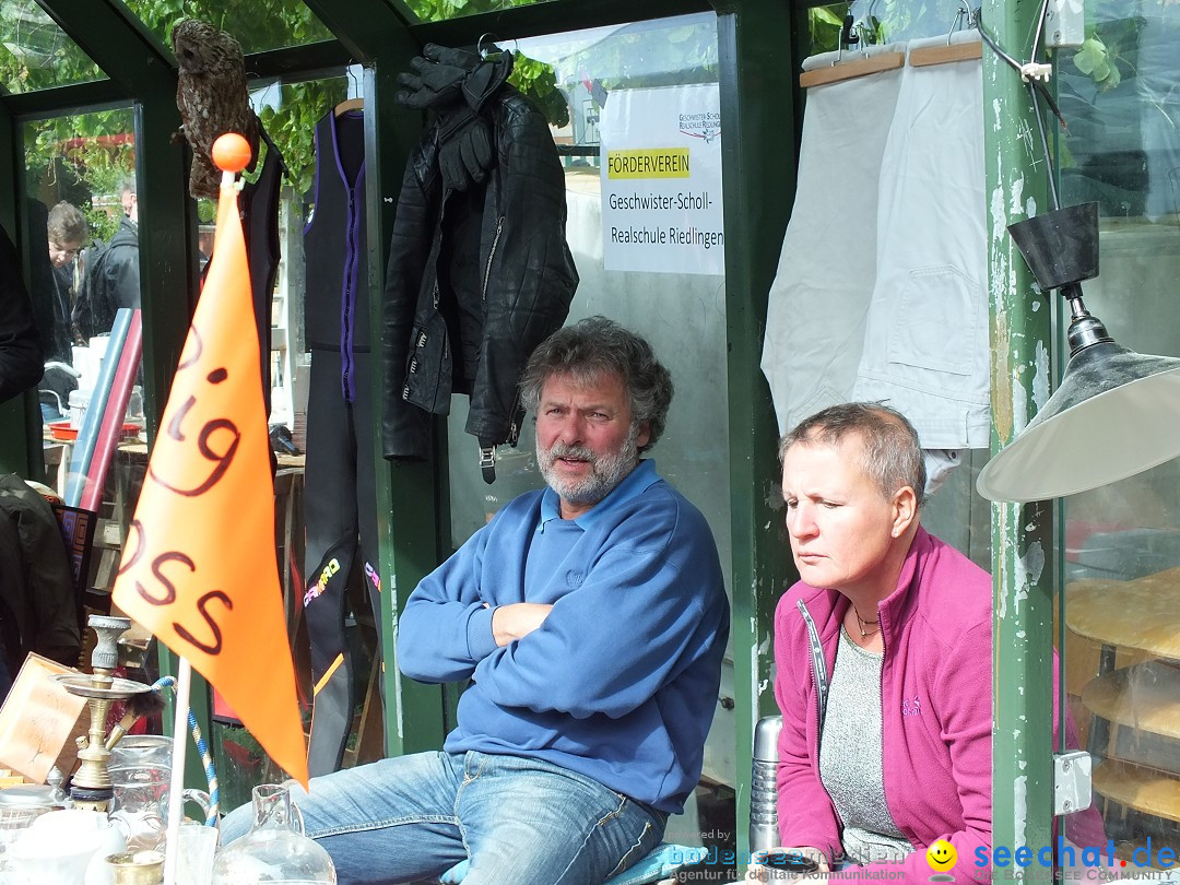 Flohmarkt in der Altstadt - Riedlingen am Bodensee, 17.05.2014