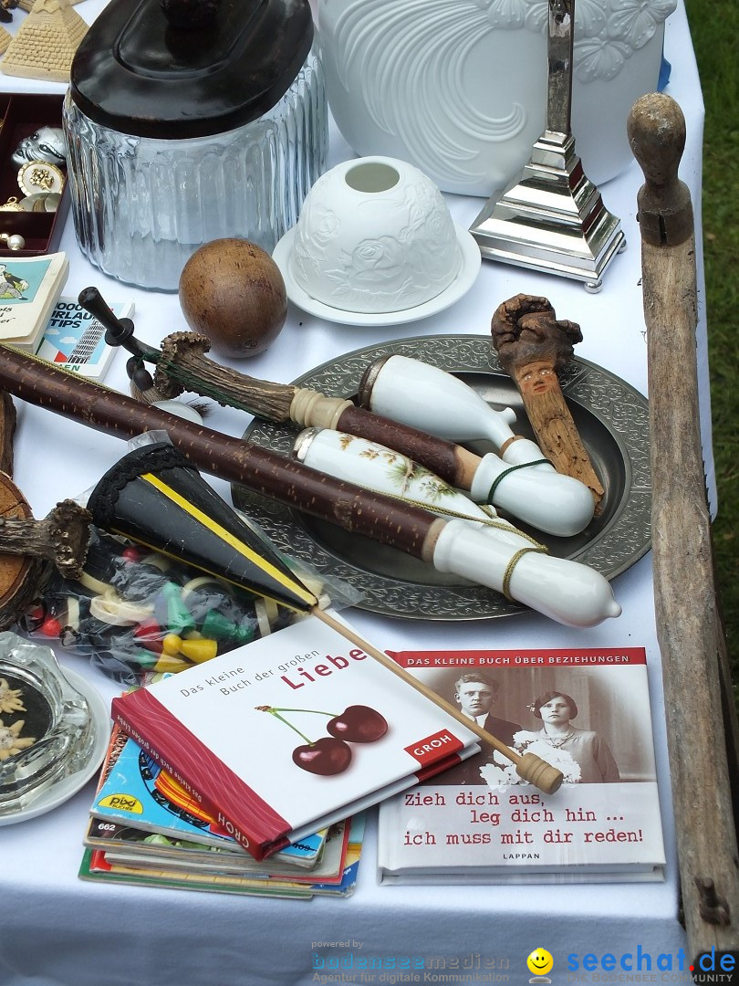 Flohmarkt in der Altstadt - Riedlingen am Bodensee, 17.05.2014