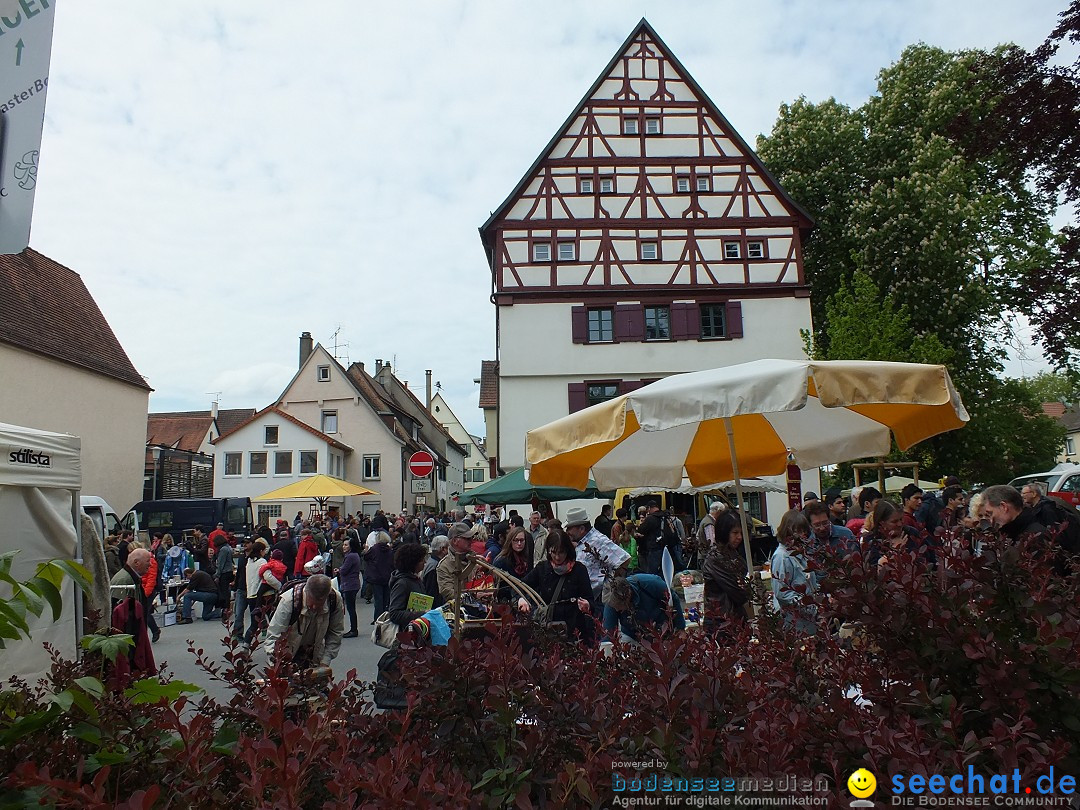 Flohmarkt in der Altstadt - Riedlingen am Bodensee, 17.05.2014