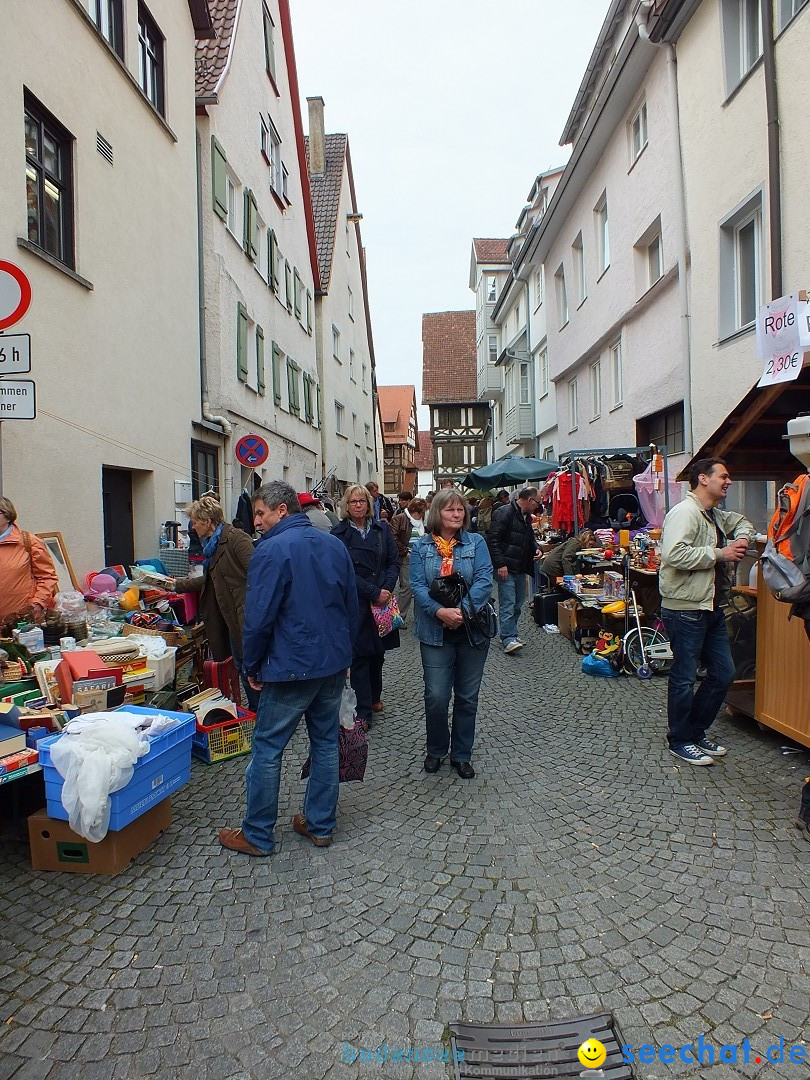 Flohmarkt in der Altstadt - Riedlingen am Bodensee, 17.05.2014