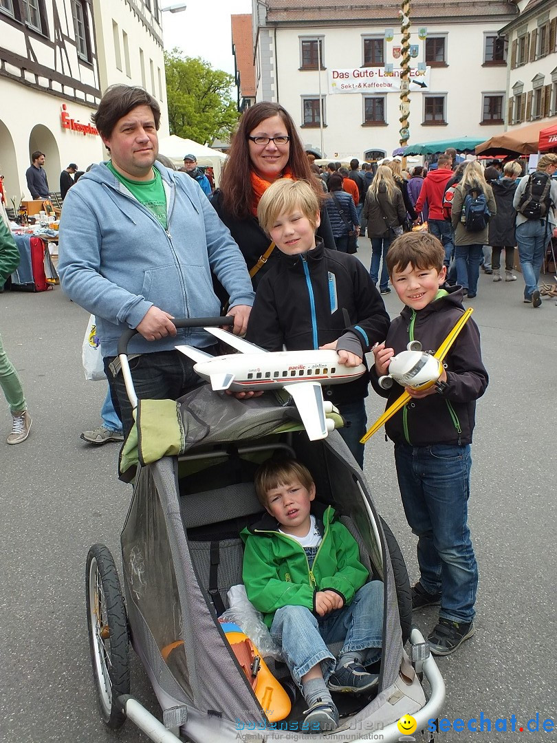 Flohmarkt in der Altstadt - Riedlingen am Bodensee, 17.05.2014