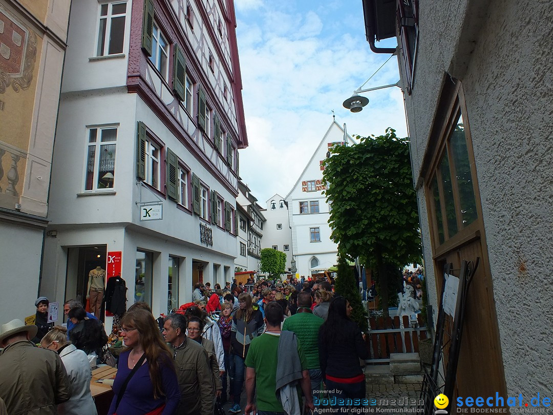 Flohmarkt in der Altstadt - Riedlingen am Bodensee, 17.05.2014