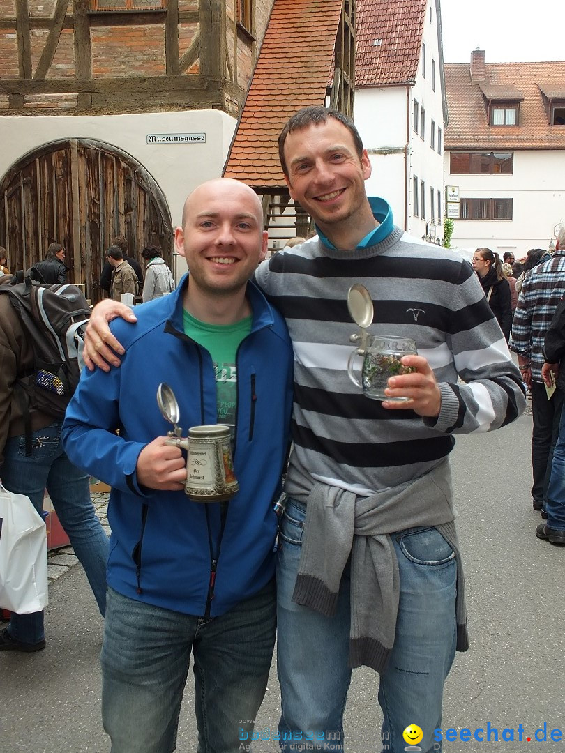 Flohmarkt in der Altstadt - Riedlingen am Bodensee, 17.05.2014