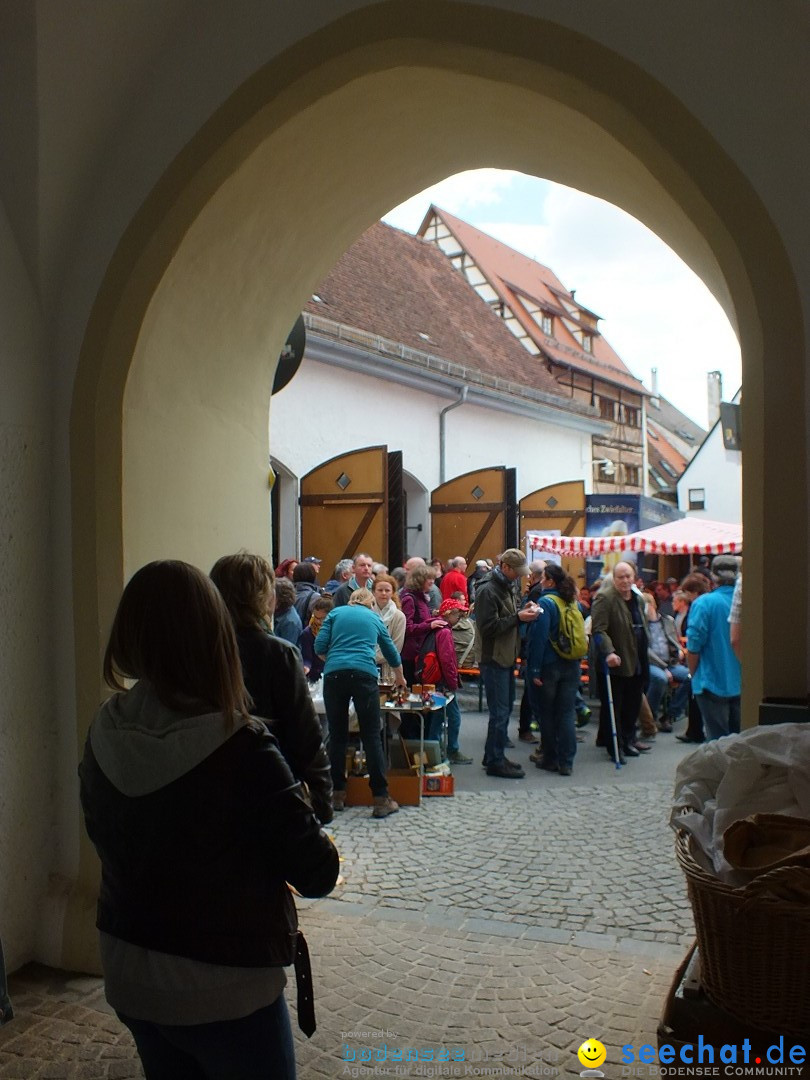 Flohmarkt in der Altstadt - Riedlingen am Bodensee, 17.05.2014