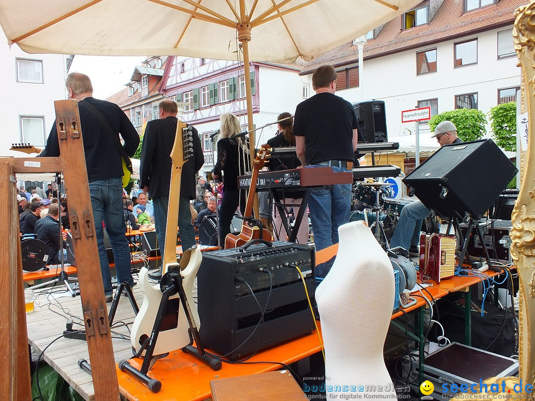 Flohmarkt in der Altstadt - Riedlingen am Bodensee, 17.05.2014