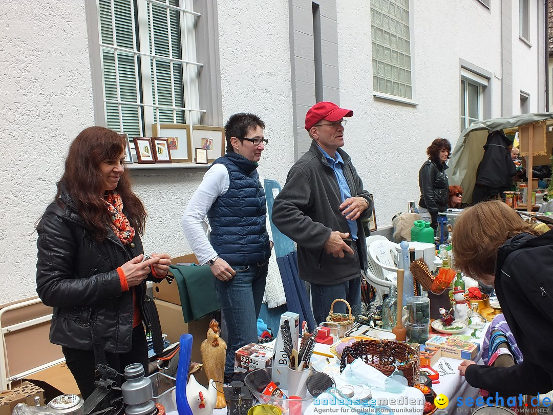 Flohmarkt in der Altstadt - Riedlingen am Bodensee, 17.05.2014