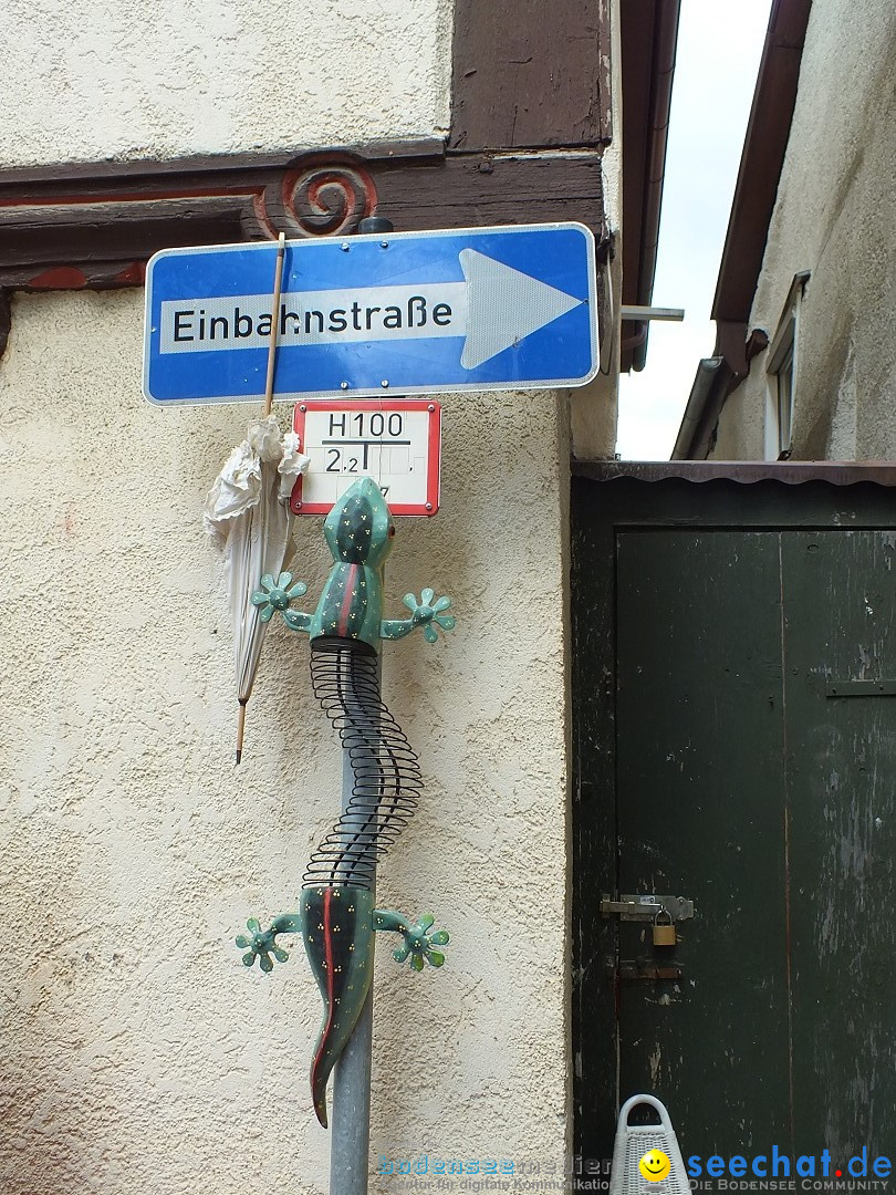 Flohmarkt in der Altstadt - Riedlingen am Bodensee, 17.05.2014