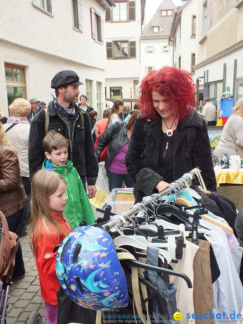 Flohmarkt in der Altstadt - Riedlingen am Bodensee, 17.05.2014