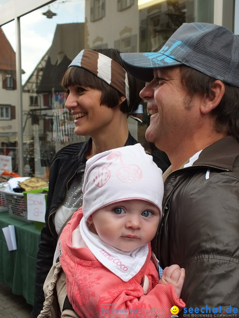 Flohmarkt in der Altstadt - Riedlingen am Bodensee, 17.05.2014