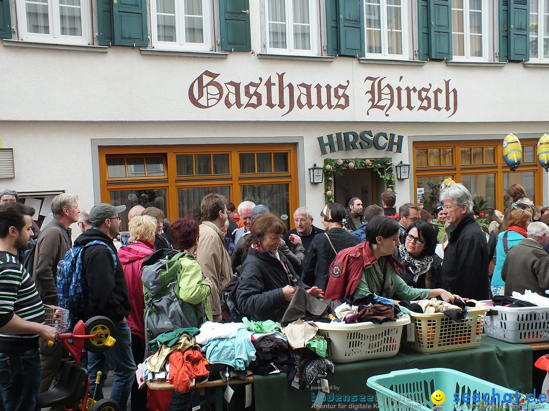 Flohmarkt in der Altstadt - Riedlingen am Bodensee, 17.05.2014