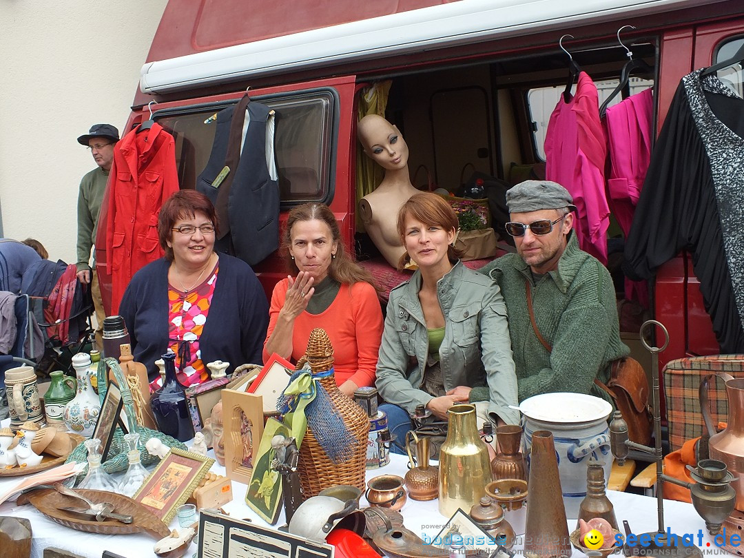 Flohmarkt in der Altstadt - Riedlingen am Bodensee, 17.05.2014