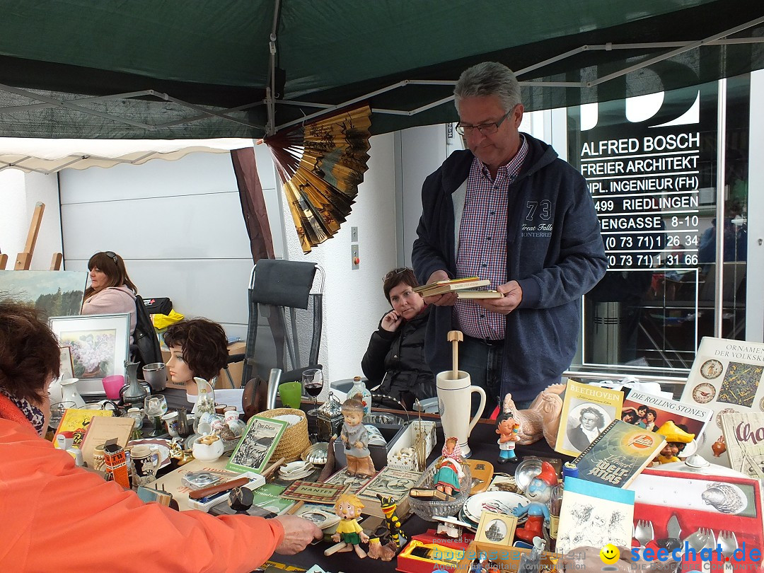 Flohmarkt in der Altstadt - Riedlingen am Bodensee, 17.05.2014