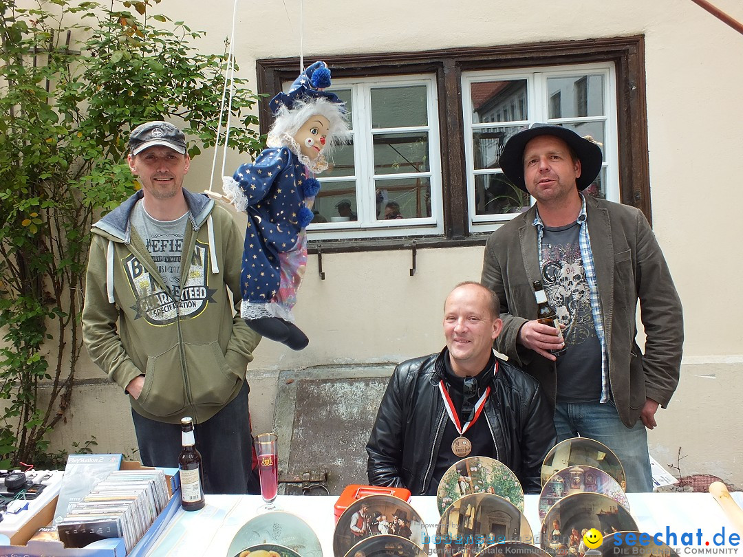 Flohmarkt in der Altstadt - Riedlingen am Bodensee, 17.05.2014