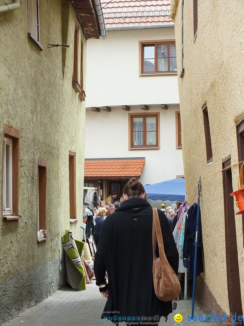 Flohmarkt in der Altstadt - Riedlingen am Bodensee, 17.05.2014