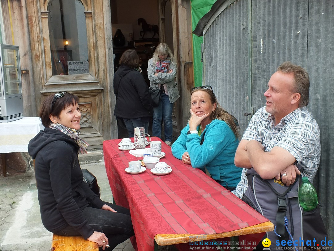 Flohmarkt in der Altstadt - Riedlingen am Bodensee, 17.05.2014