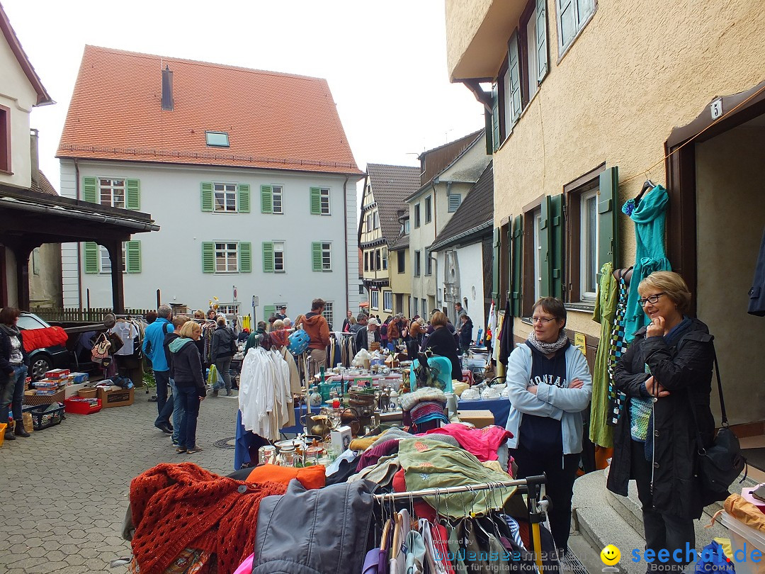 Flohmarkt in der Altstadt - Riedlingen am Bodensee, 17.05.2014