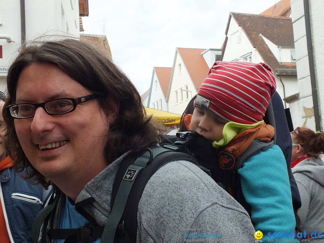 Flohmarkt in der Altstadt - Riedlingen am Bodensee, 17.05.2014