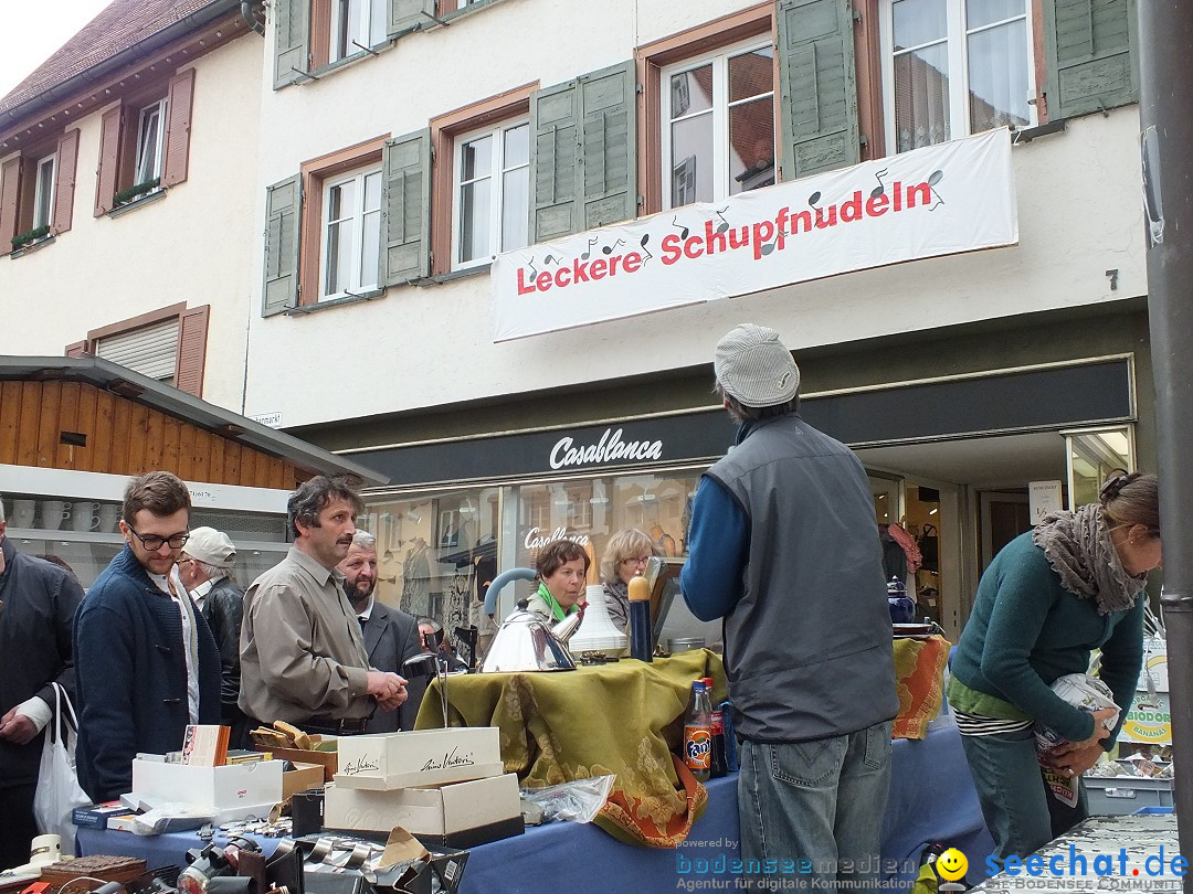 Flohmarkt in der Altstadt - Riedlingen am Bodensee, 17.05.2014