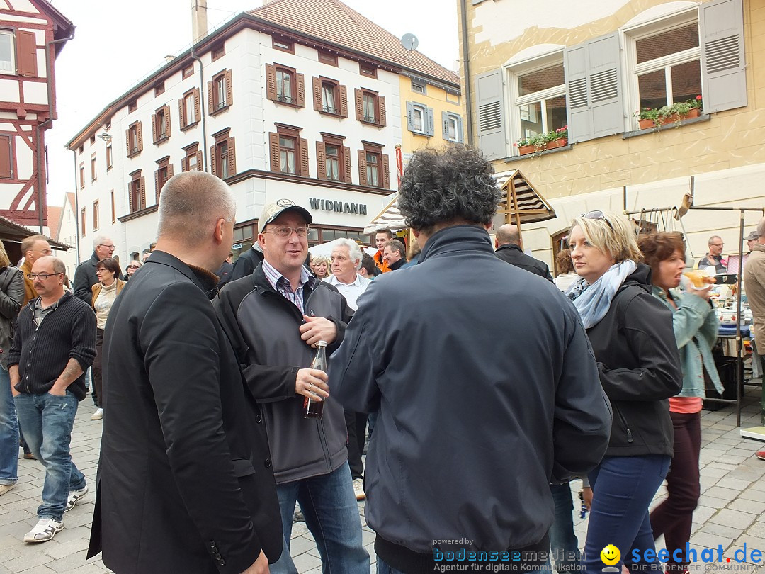 Flohmarkt in der Altstadt - Riedlingen am Bodensee, 17.05.2014