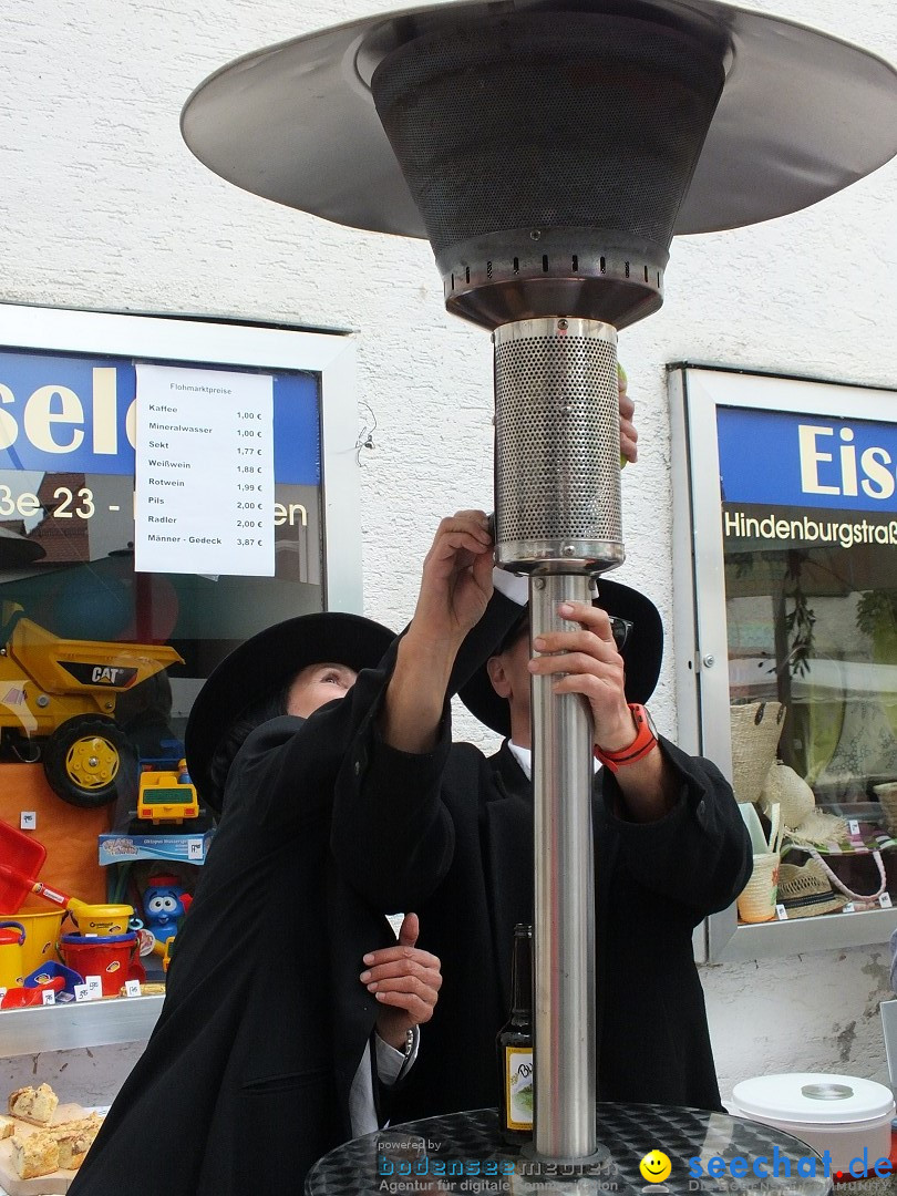 Flohmarkt in der Altstadt - Riedlingen am Bodensee, 17.05.2014