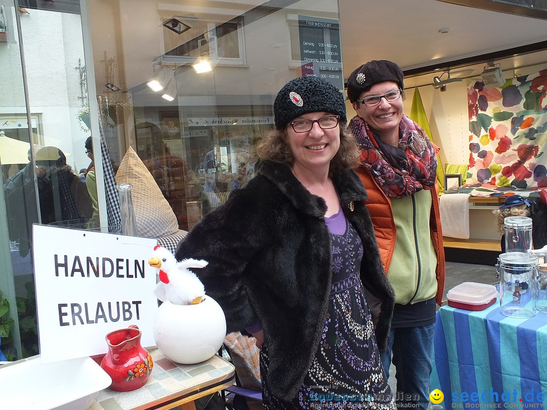 Flohmarkt in der Altstadt - Riedlingen am Bodensee, 17.05.2014