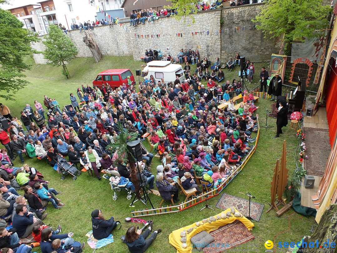 Flohmarkt in der Altstadt - Riedlingen am Bodensee, 17.05.2014