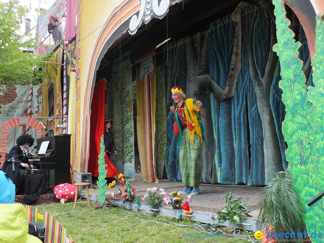 Flohmarkt in der Altstadt - Riedlingen am Bodensee, 17.05.2014