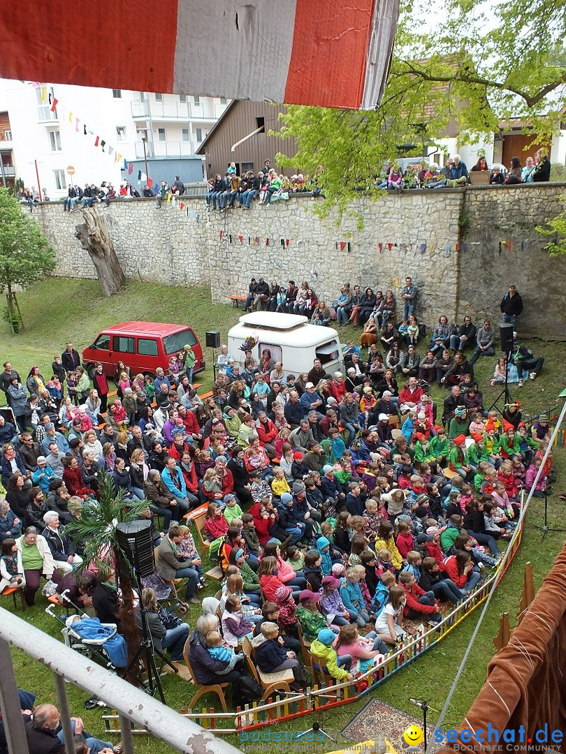 Flohmarkt in der Altstadt - Riedlingen am Bodensee, 17.05.2014