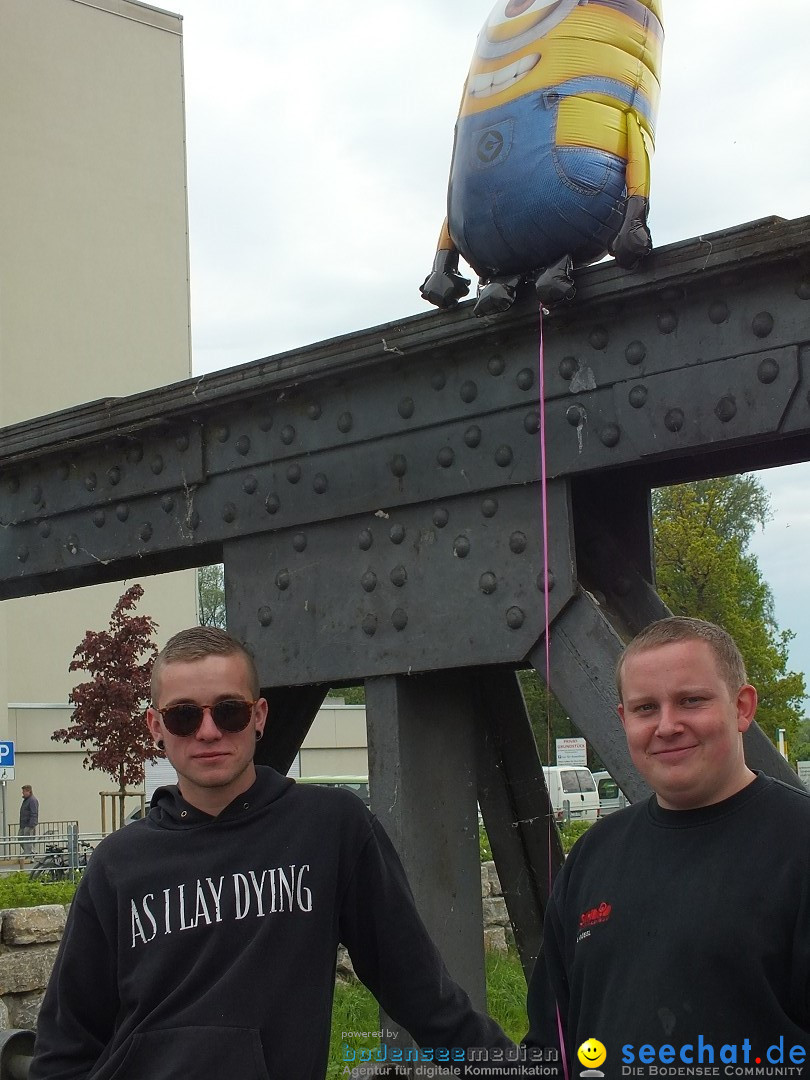 Flohmarkt in der Altstadt - Riedlingen am Bodensee, 17.05.2014