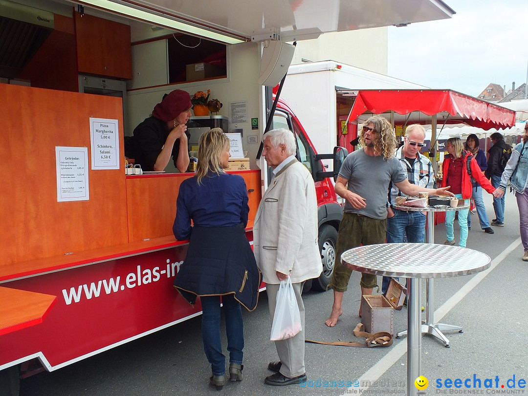 Flohmarkt in der Altstadt - Riedlingen am Bodensee, 17.05.2014